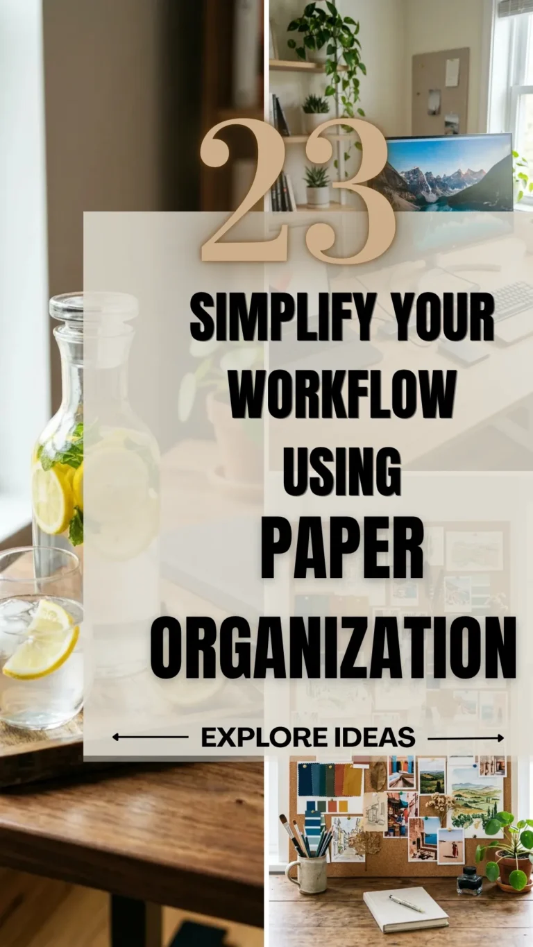 23 Simplify Your Workflow Using Paper Organization Office Solutions