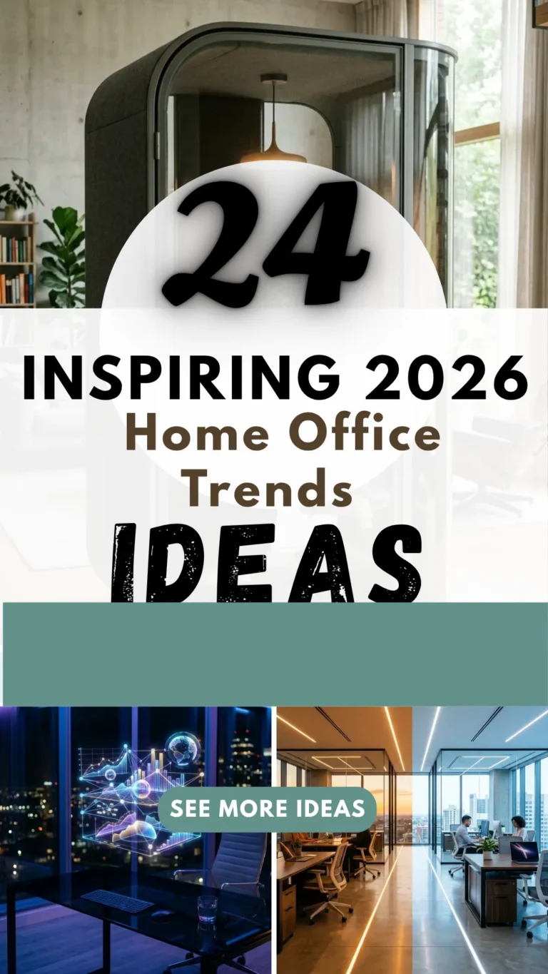 24 Inspiring 2026 Home Office Trends Ideas You’ll See Everywhere
