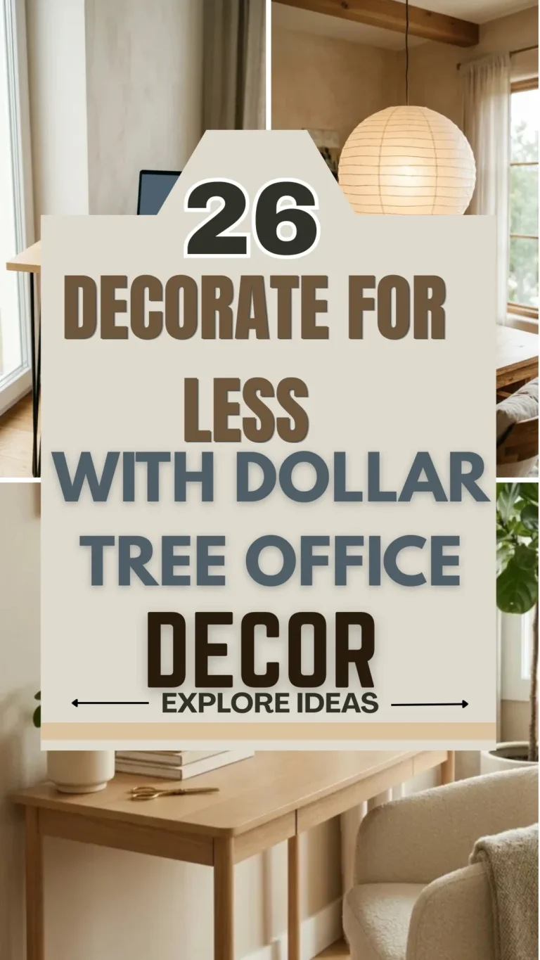 26 Decorate for Less with Dollar Tree Office Decor You’ll Want to Copy
