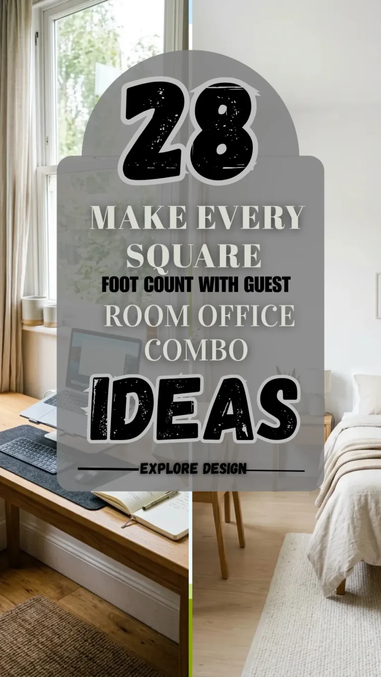 28 Make Every Square Foot Count with Guest Room Office Combo Ideas